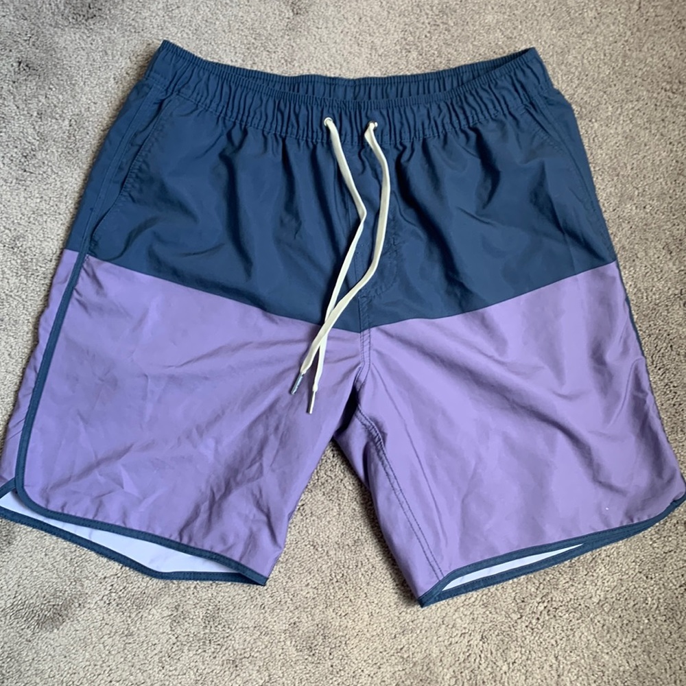 Fair Harbor “The Anchor” swim trunks , size L
